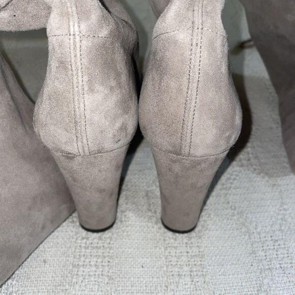 Stuart Weitzman Women’s Thigh High Boots Size 9 M Tan Leather Going Out Party - Picture 11 of 13